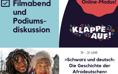 Filmabend mit Diskussion „Schwarz und deutsch – Die Geschichte der Afrodeutschen“
